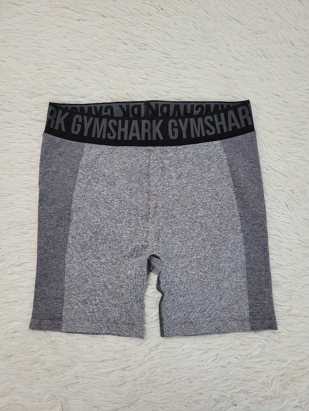 Gymshark XL Women's Gray Flex Bike Shorts Workout Compression Gym Bicycle Biker